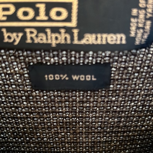 Polo by Ralph Lauren Men’s Sweater, 100% Wool, Soft - Picture 3 of 7